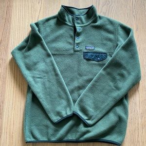 Patagonia Fleece Synchilla Snap T Pullover Sweater